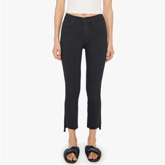 Mother Insider Crop Step Fray jeans Not Guilty 26 - Picture 1 of 16